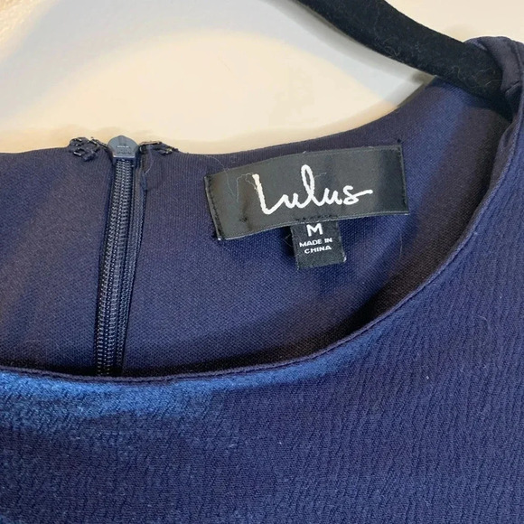 LuLu’s short sleeve fringe mini dress - Picture 4 of 4